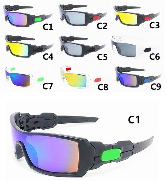 

fast ship 9 color new arrival for men's sunglasses men sport sunglass designer glasses goggle sun glass, White;black