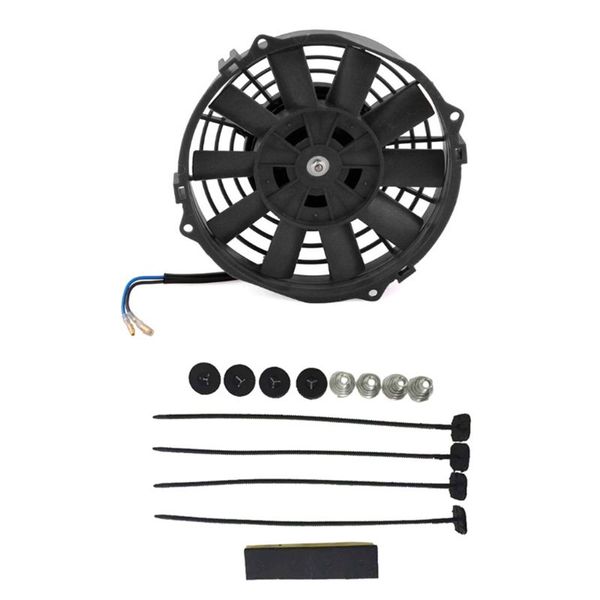 

6" inch mini electric fan 12v radiator oil cooling car truck atv boat