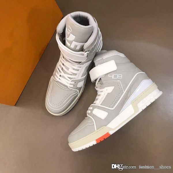 

2020 luxury designer mens shoes men basketball sneakers trainers loafers stan smith star vintage espadrilles shoes with box size 38-44 -388, Black