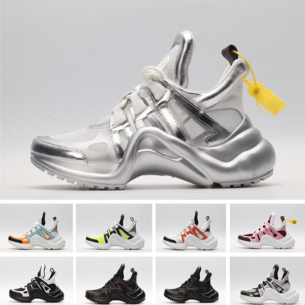

new fashion designer sneakers archlight men's sports shoes casual luxury shoes various colors men's and women's sports shoes, White;red