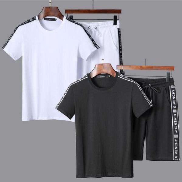 

designers tracksuit men luxury sweat suits autumn brand mens jogger suits jacket + pants sets sporting suit hip hop sets #7083, Gray