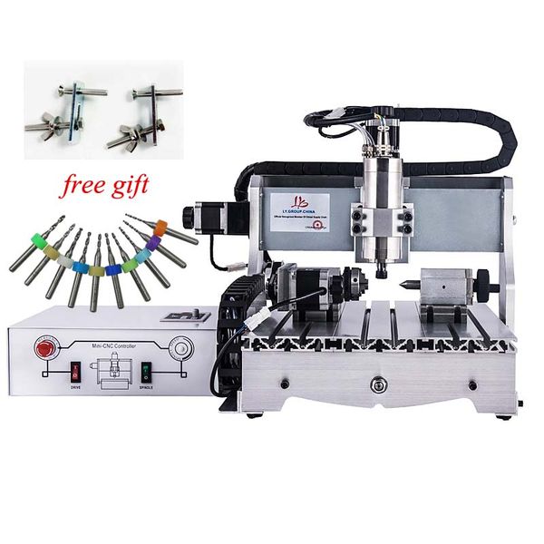 

4030 2.2квт маршрутизатор cnc гравер болла шуруп маршрутизатор с осью вращения