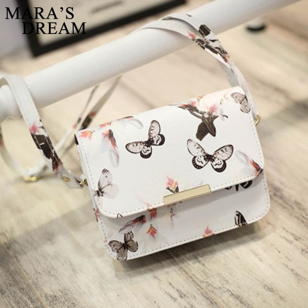 

mara's dream 2020 new solid color female fashion butterfly love decoration shoulder diagonal small square bag