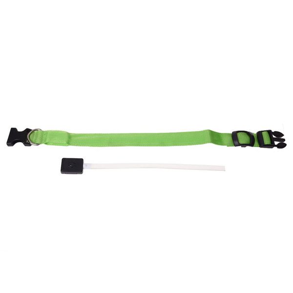 

flashing led safety dog collar, adjustable size,width 2.5cm (medium (40 - 48 cm