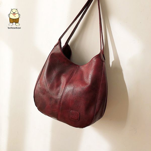 

beibaobao women shoulder bags female handle bags vintage women hand bag designers handbags