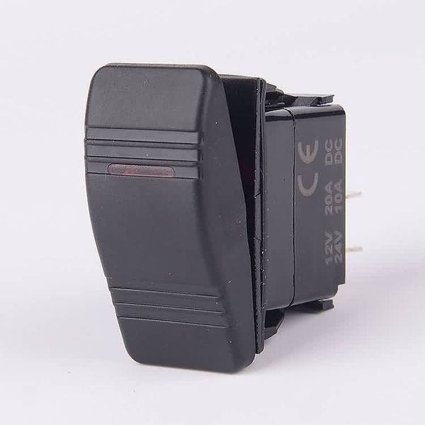 

ship waterproof modified switch on-off self-locking single lamp led indicator 12 20a/24 v 10a