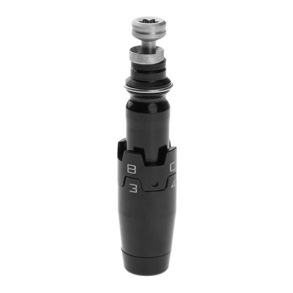 

black 1pc aluminum golf shaft adapter sleeve replacement tips size 0.335 0.350 for titleist 917f2 fairway wood golf accessories