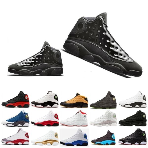 

lakers rivals whtie purple 13 cap and gown 2019 new basketball shoes 13s atmosphere grey chicago phantom bred mens sports baskets sneakers