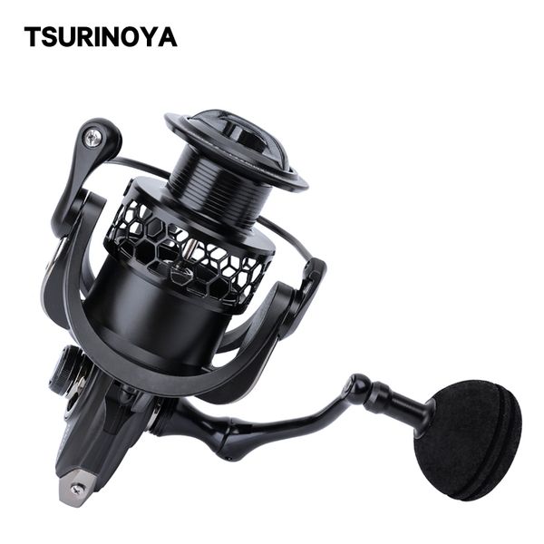 

tsurinoya spinning fishing reel na 4000 5000 9bb 5.2:1 grae ratio saltwater coils fishing reel carp tackles