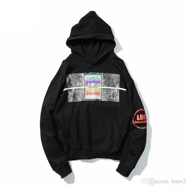 

mens hooded sweatshirt harajuku abstract pattern sweatshirt homme hip hop hoodies moletom 3d kanye west hoody, Black