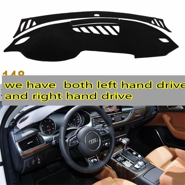 

for a6 c7 s6 avant sedan 2013 2014 2015 2016 dashmat car-styling accessories dashboard cover car dash mat sun shade carpet