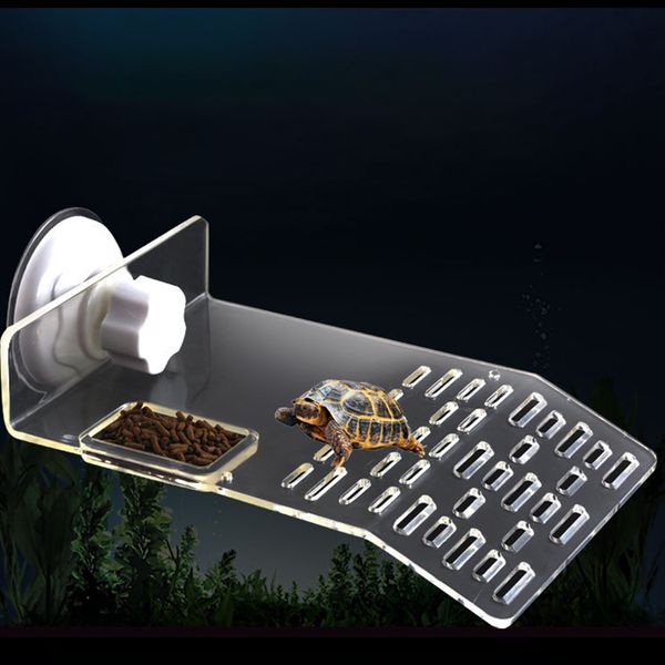 

plastic turtle pier dock basking platform shelf decoration crawler sun roof terrace island climb aquarium station