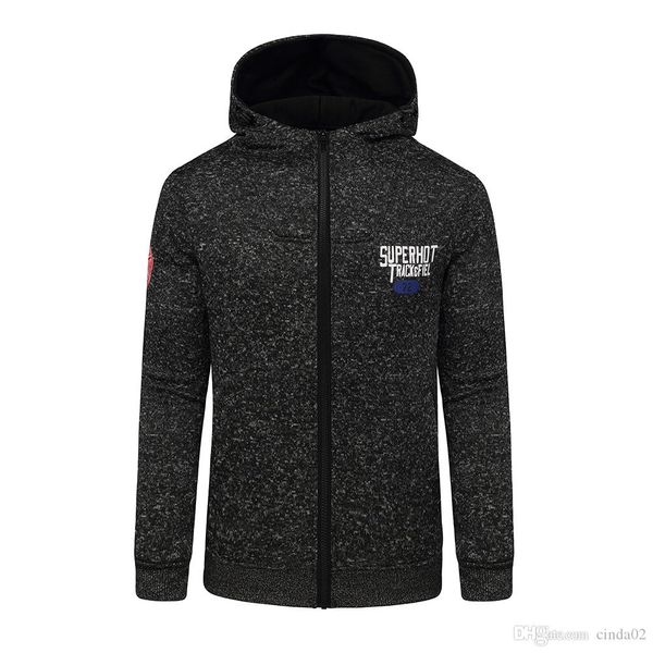 

supermen hoodies new long sleeve solid color hooded sweatshirt fashion hoodie tracksuit sweat coat casual sportswear man clothes, Black