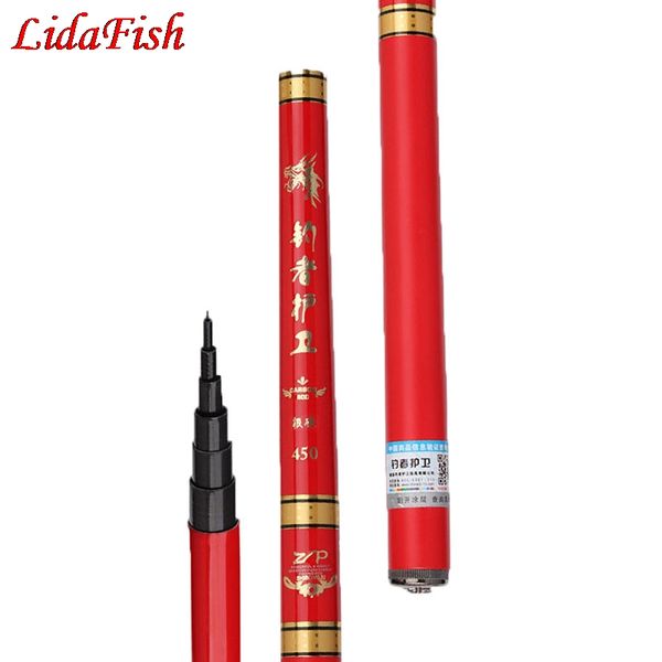 

super hard stream fishing rods 3.6m-6.3m carbon fiber fishing rod hand pole