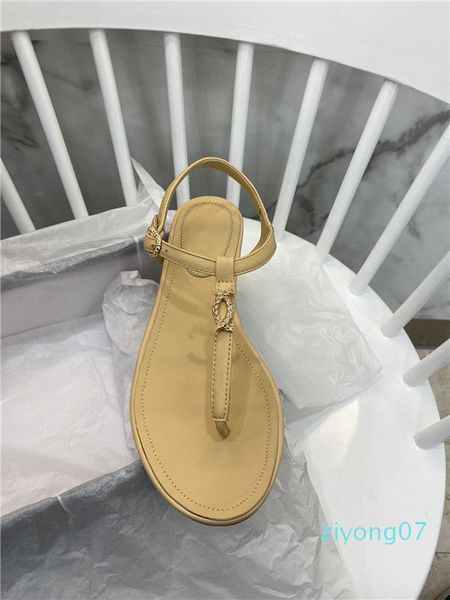 

2020 new classic fashion women genuine leather sheepskin bandage nude low heels sandals with original box34-42 z07, Black