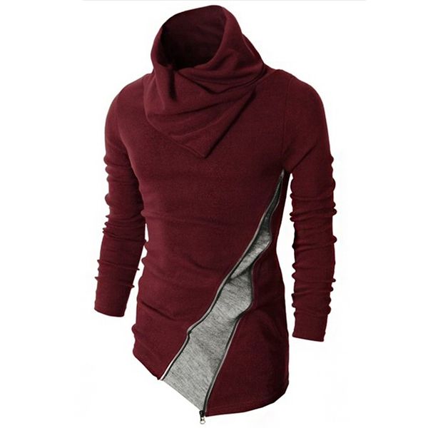 

2016 new arrival turtleneck sweater men casual knitted sweaters mens long sleeve pullovers blusa masculina mz149, White;black