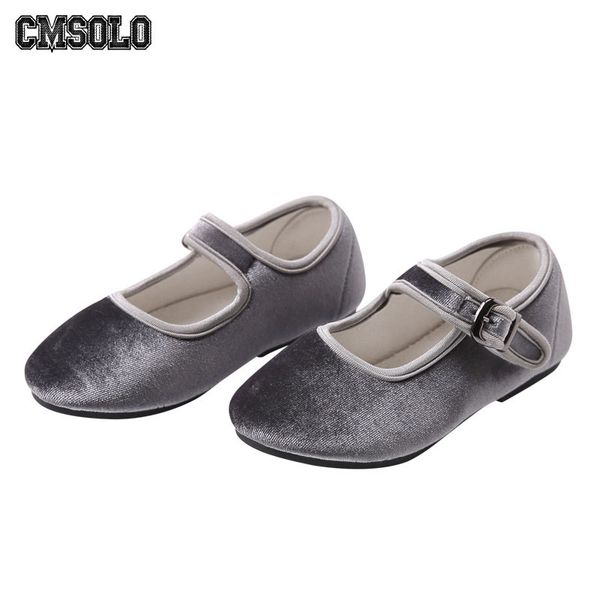 

cmsolo girls shoes velvet spring princess casual kids infant footwear soft vintage child cute baby girls shoes toddler brand y18110304, Black;red