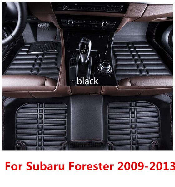 2019 For Subaru Forester 2009 2013 Pu Floor Fully Surrounded Mat Carpet Car Interior Leather Pad Car Mat Car Special Waterproof Pad Black White From