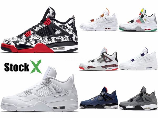 

designer 4 basketball shoes toddler sports red chicago boy 4s basket ball pour enfants athletic sneakers #420