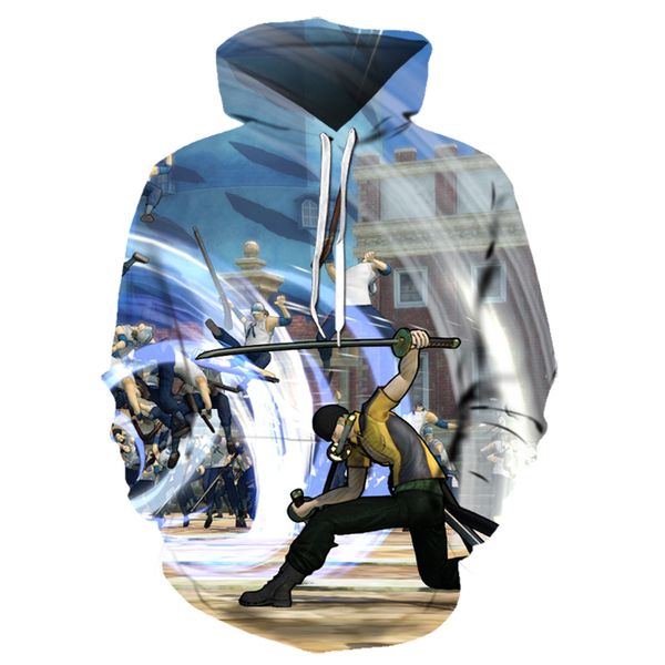 

3d прохладный шаблон балахон иллюстрации действие печати балахон мальчик девочка универсальный капюшоном повседневная осень зима с длинными, Black