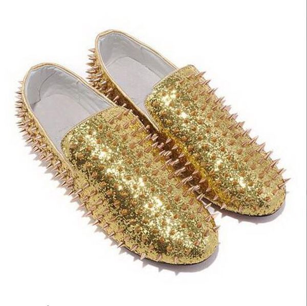 

brand gentleman party dress slip on oxford red bottom rollerboy loafers flat,fashio designer slip on walking shoes with dust box, Black