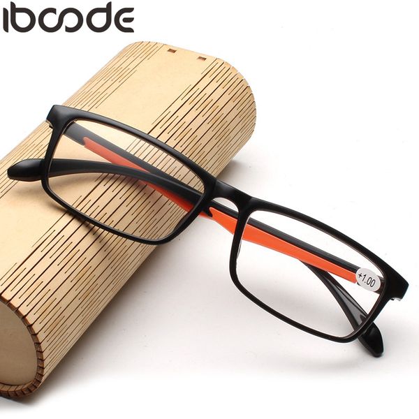 

fashion woman men reading glasses tr90 ultralight retro resin clear lens female male reader eyewear presbyopic glasses