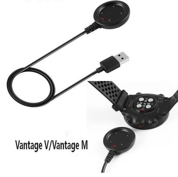 Polar Vantage V / M Için USB Şarj Kablosu Değiştirme Manyetik Dock Cradle Akıllı İzle Aksesuarları için 100 CM Şarj