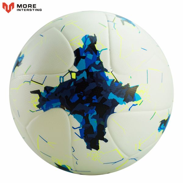 Новый футбол для продажи Лига лиги официальный размер 5 футзал мяч PU кожаный шарик гола для подростка и взрослых матч учений футбольный мяч