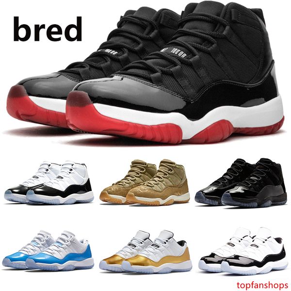 

bred 11 mens jumpman basketball shoes 11s concord 45 heiress black cap and gown low barons nightshade men women sport sneakers us5.5-13