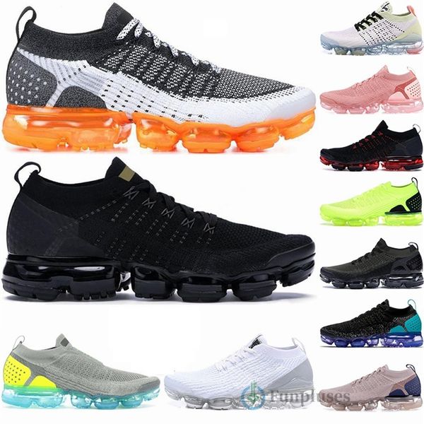 

new air 2.0 fly 3.0 vapour running shoes orca volt animal pack safari triple white black cushion mens women trainers maxess vapour sneakers