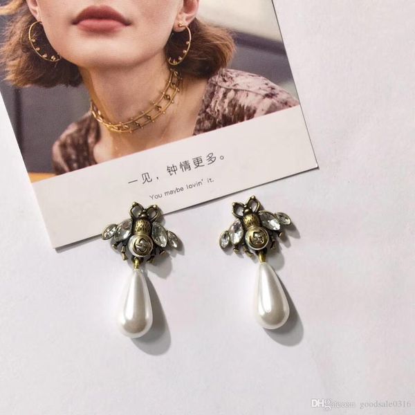 

последние стиль медь серег cute форма old gold серег для моды пары женщин подарки, Silver