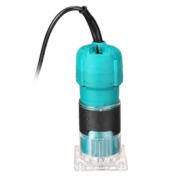 

us plug,110v 1200w 1/4 inch carving machine trimmer power tools 35000r/min electric hand trimmer wood laminator router edge join