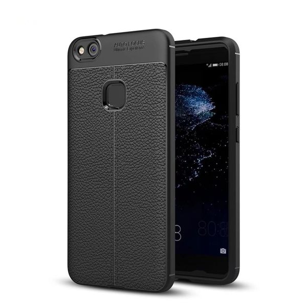 

чехол для huawei p10 lite противоударный задняя крышка сплошной цвет мягкий тпу