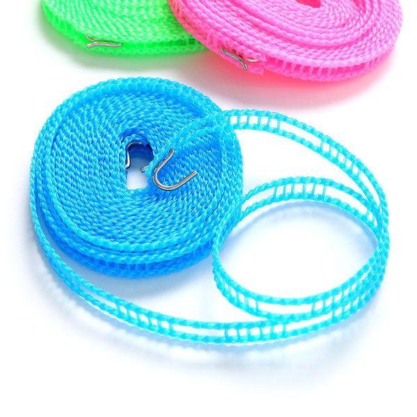 

1333 non-slip windbreak clothes line fence type clothesline sun quilt 5 meters drying rope outdoors travel clothes hanger rope