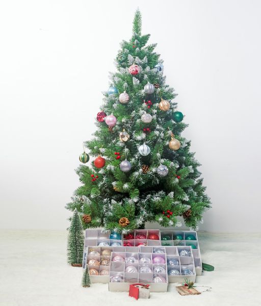 

12шт/много 60мм рождественская елка декора мяч безделушек xmas партия украшения висит мяч орнамент рождество вися домашний декор рождественс