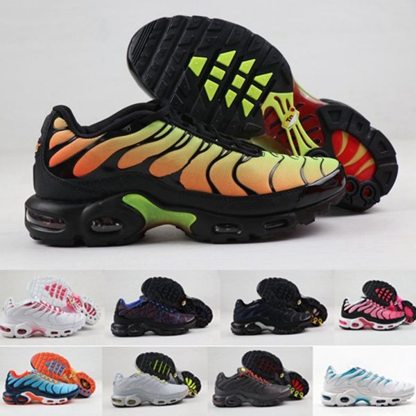 

new arrival tn plus gs ultra se mens running shoes women tns blue fury premium pink navy orange blue black designer sports sneakers