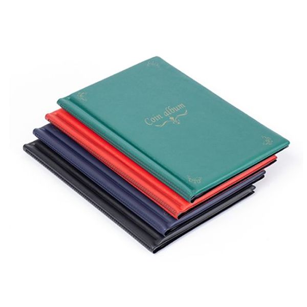 

150 sheets wallet 3 colors coin album portable album coin penny money storage book case holder file collection collectin