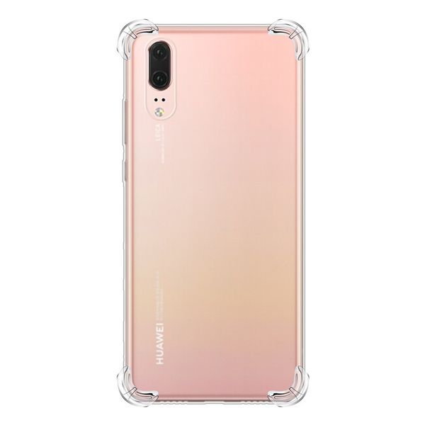 

shockproof transparent phone case for huawei nova 5/nova 5i pro/honor 10 lite/p smart 2019 clear protection back cover + lanyard