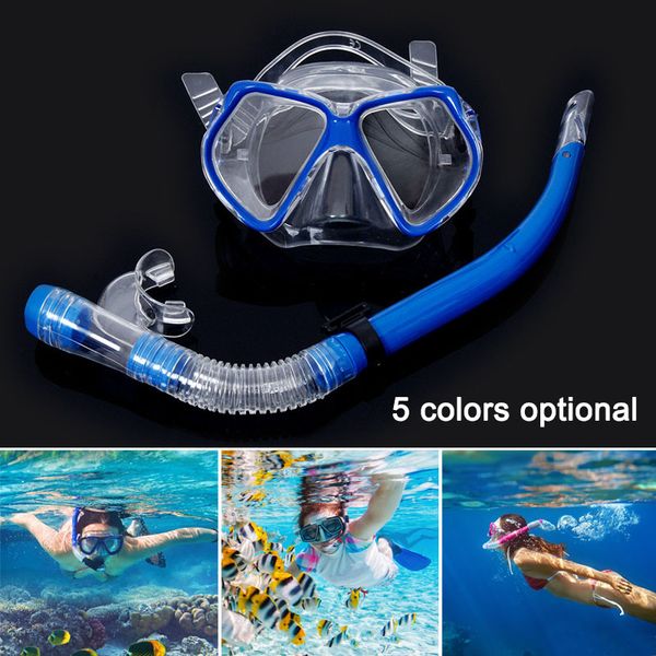 

swimming dry snorkel with goggle for swimming diving hv99