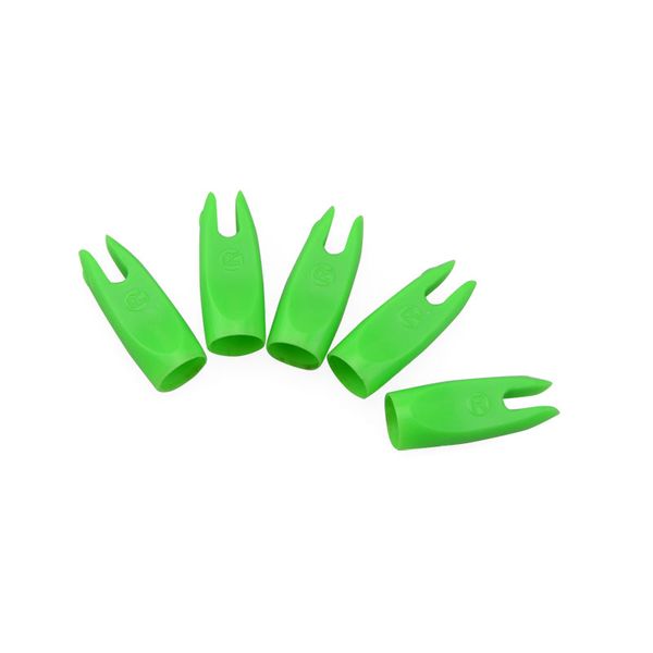 

archery arrow nock 9/32 for 7.2mm outer diameter tapered fiberglass wooden bamboo arrow shaft arrow tail shooting accessories