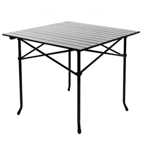

2018 outdoor folding table chair camping aluminium alloy picnic table waterproof durable folding desk for 70*70*69cm