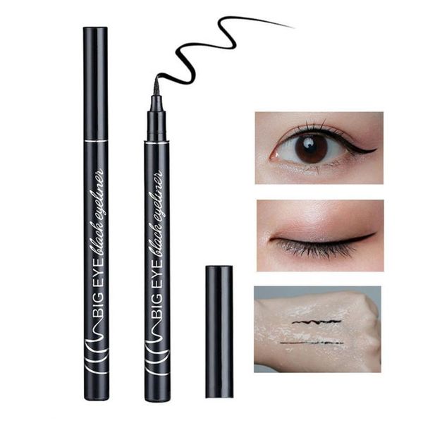 

2 colors quick drying eyeliner three dimensional eyeliner liquid pen waterproof sweatproof pen easywear eye makeup tool