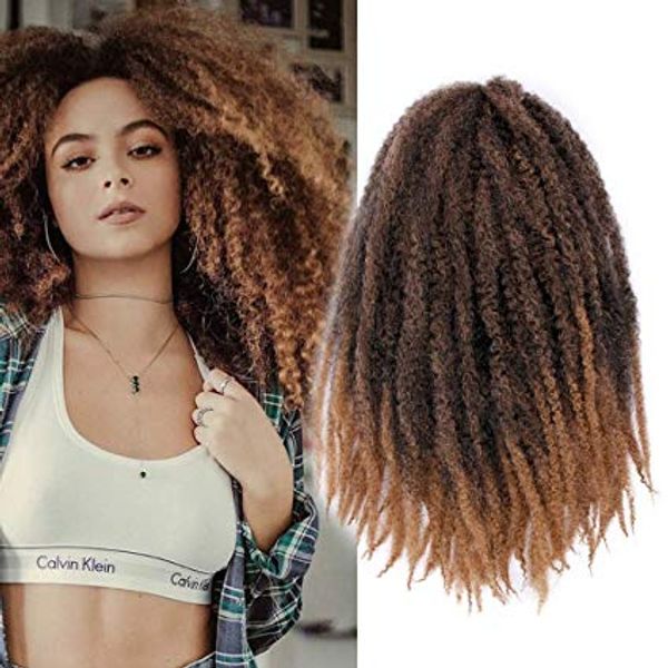 2019 Marley Hair For Twists Afro Kinky Twist Crochet Hair 18inch