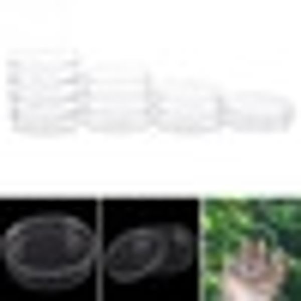 

10pcs 55mm disposable plastic petri dishes affordable for cell clear sterile instrument teaching tool #0118