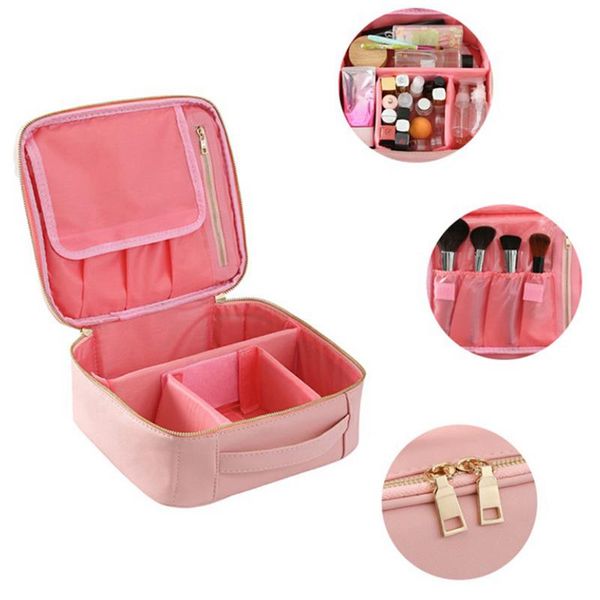 

women makeup bag neceser zipper profession cosmetic bag beauty case make up organizer toiletry storage travel wash pouch
