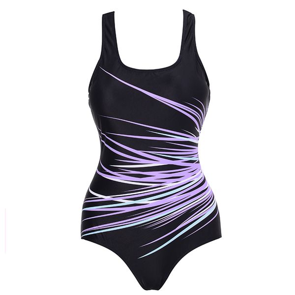 

новые женщины полосатый sexy bikini set printed купальник плюс размер купальники 4xl triangle купальщица совместный костюм купальный костюм, White;black