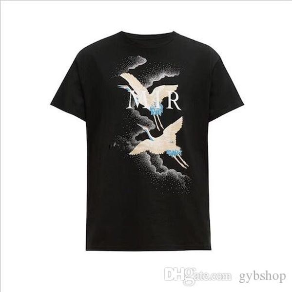 

роскошные мужские дизайнерские футболки летняя футболка кран печати дизайнерская футболка хип-хоп мода мужчины женщины с коротким рукавом тр, White;black