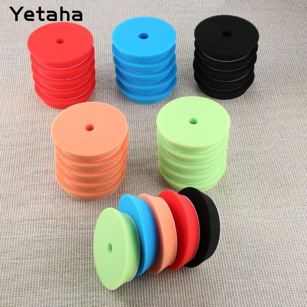 

yetaha 5pcs 6inch 150mm car polishing buffing sponge pads set car wash for polisher cleaning detailing polishing tool