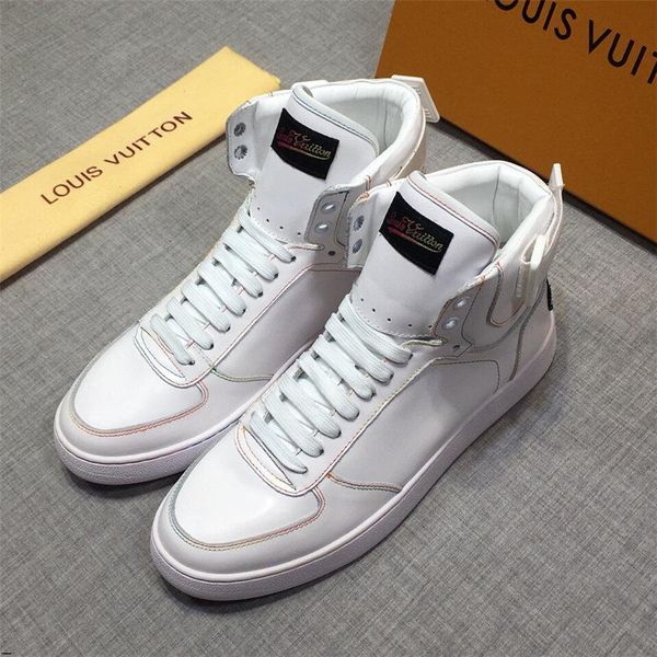 

19fw высокое качество плюс большой размер холста мужчины повседневная обувь бренда обуви мужской открытый ходьбы обувь супер дорогие мужчины, Black