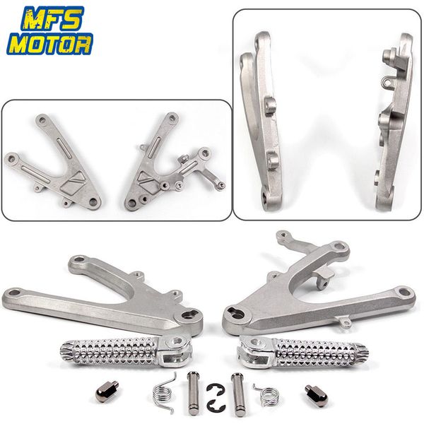 

front rear passenger foot pegs for yamaha yzf r6 r6s r1 bracket footrests footpegs yzf-r6 yzf-r1 yzf-r6s foot rests